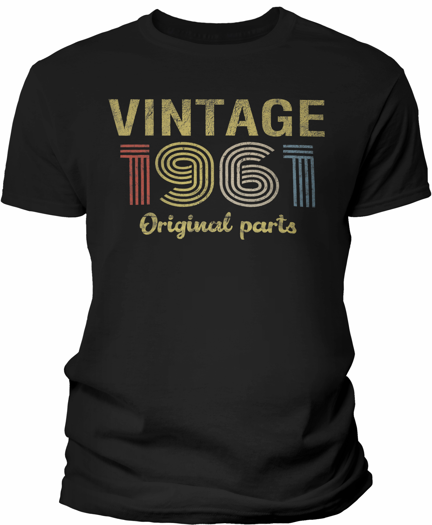 65th Birthday Gift Shirt For Men – 1961 Retro Birthday – 001