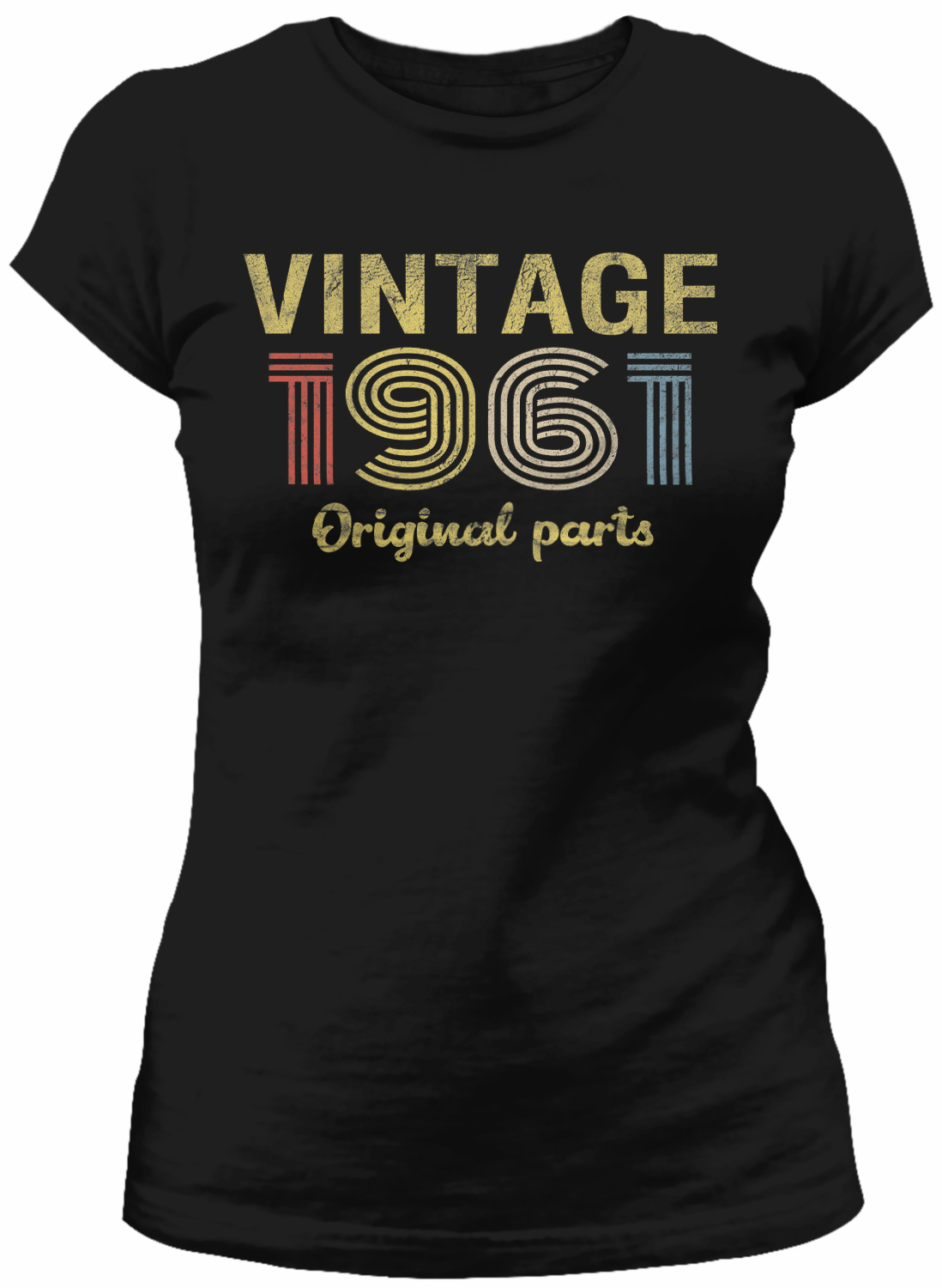 65th Birthday Gift Shirt For Women – 1961 Retro Birthday – 001