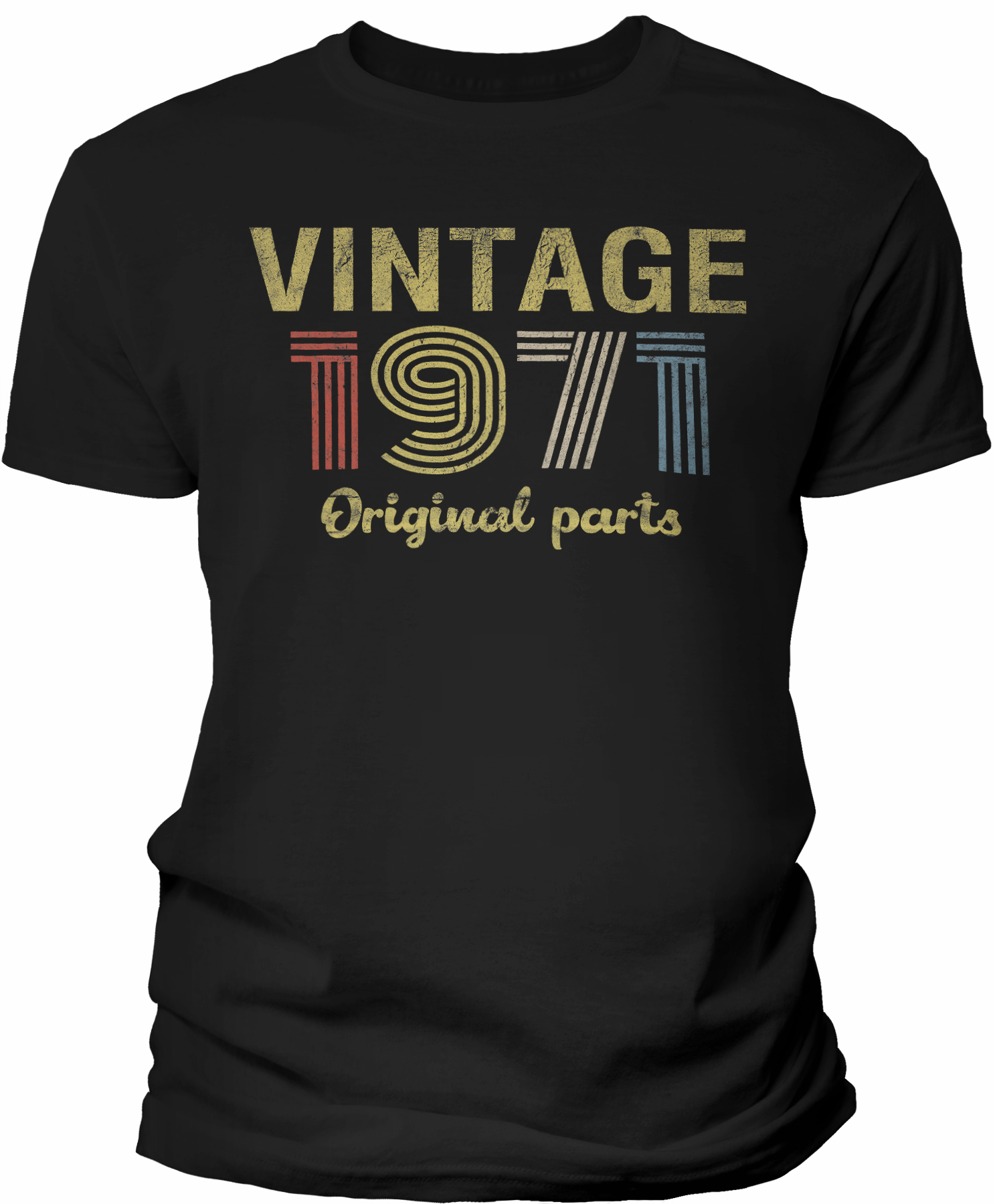 55th Birthday Gift Shirt For Men – 1971 Retro Birthday – 001