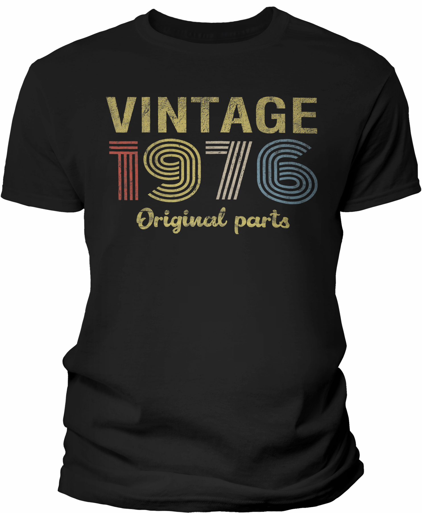 50th Birthday Gift Shirt For Men – 1976 Retro Birthday – 001