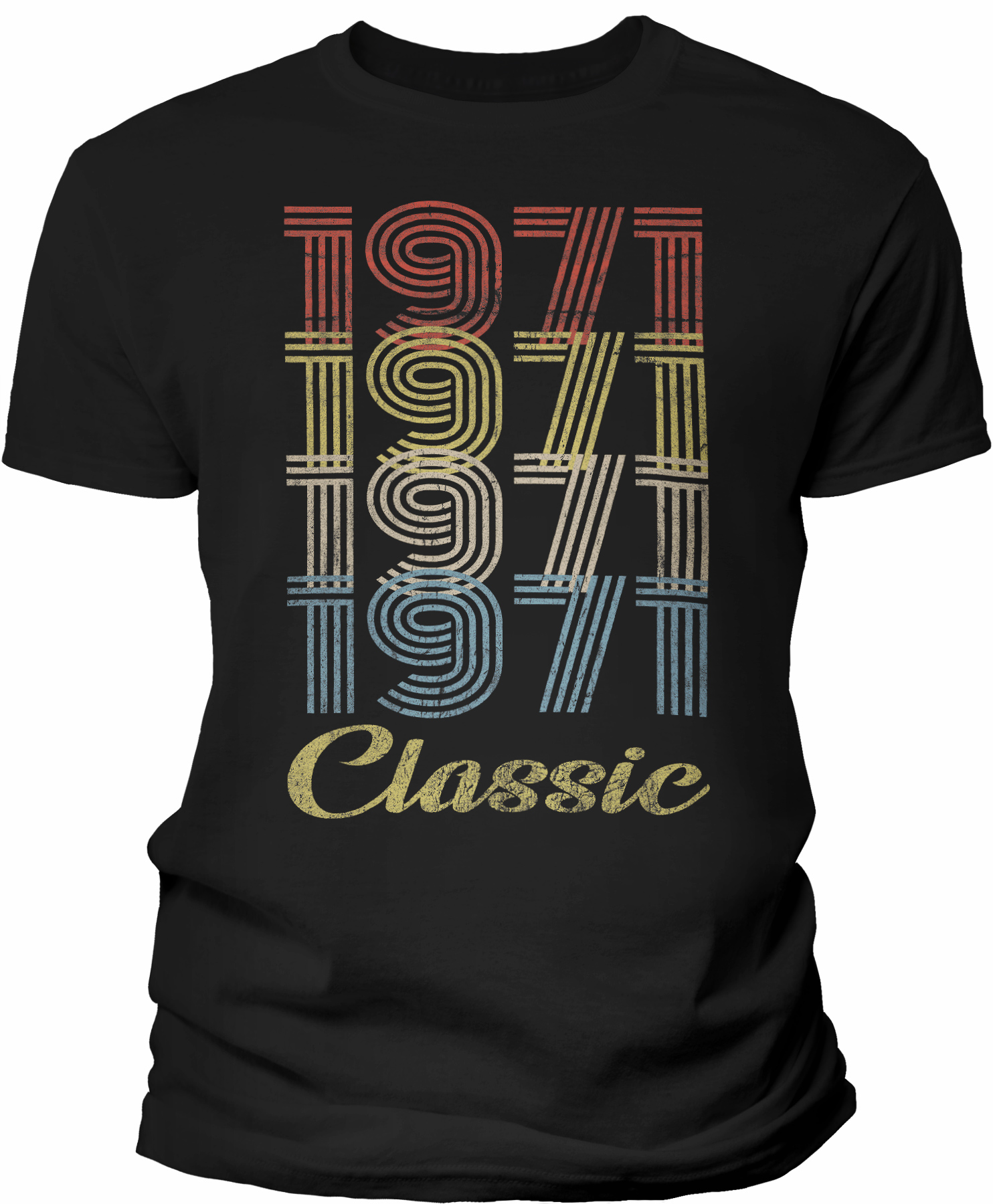 55th Birthday Gift Shirt For Men – 1971 Retro Birthday – 003