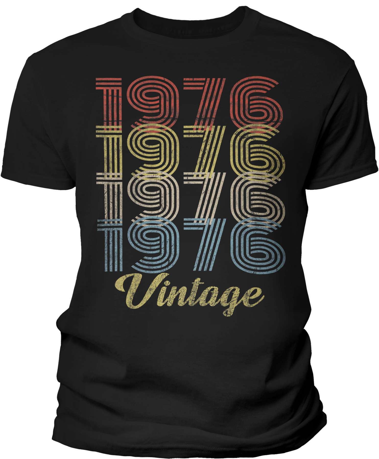 50th Birthday Gift Shirt For Men – 1976 Retro Birthday – 004